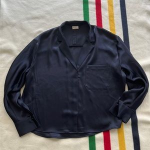 Aritzia Satin Blouse